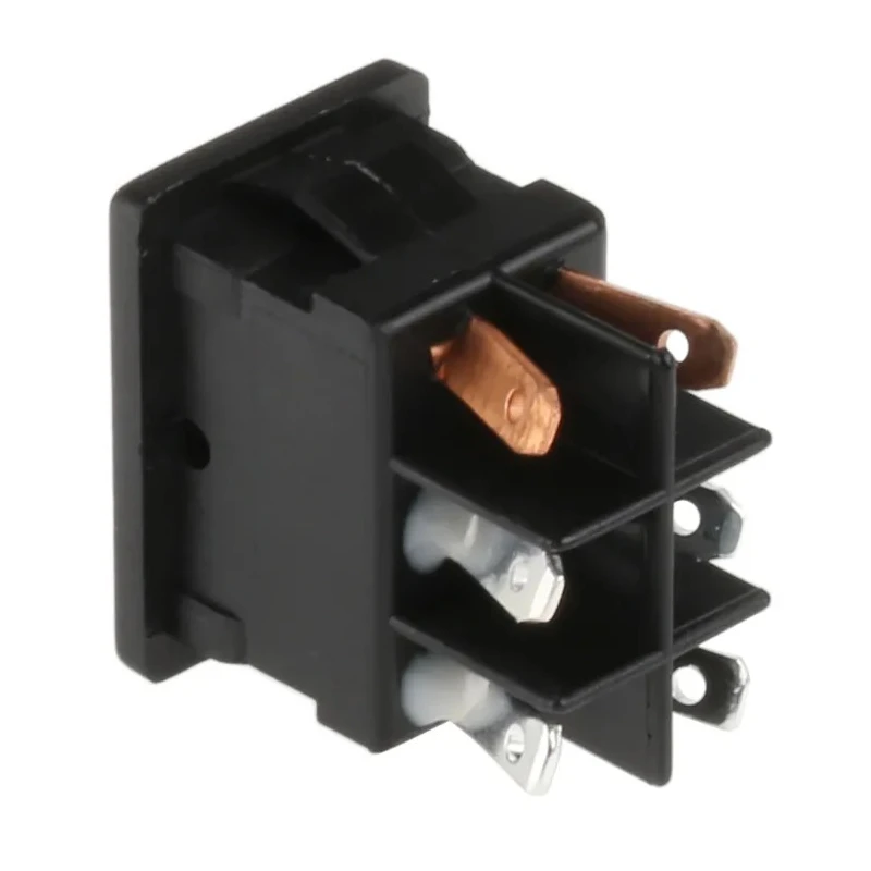 C & K Illuminated DPST On-Off On-Off Rocker Switch Panel Nylon Housing 3A 250V AC 30V DC DM64J72S205Q6