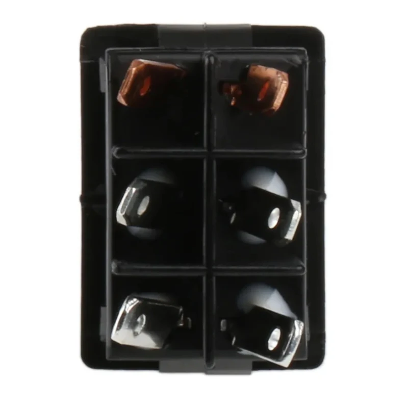 C & K Illuminated DPST On-Off On-Off Rocker Switch Panel Nylon Housing 3A 250V AC 30V DC DM64J72S205Q6