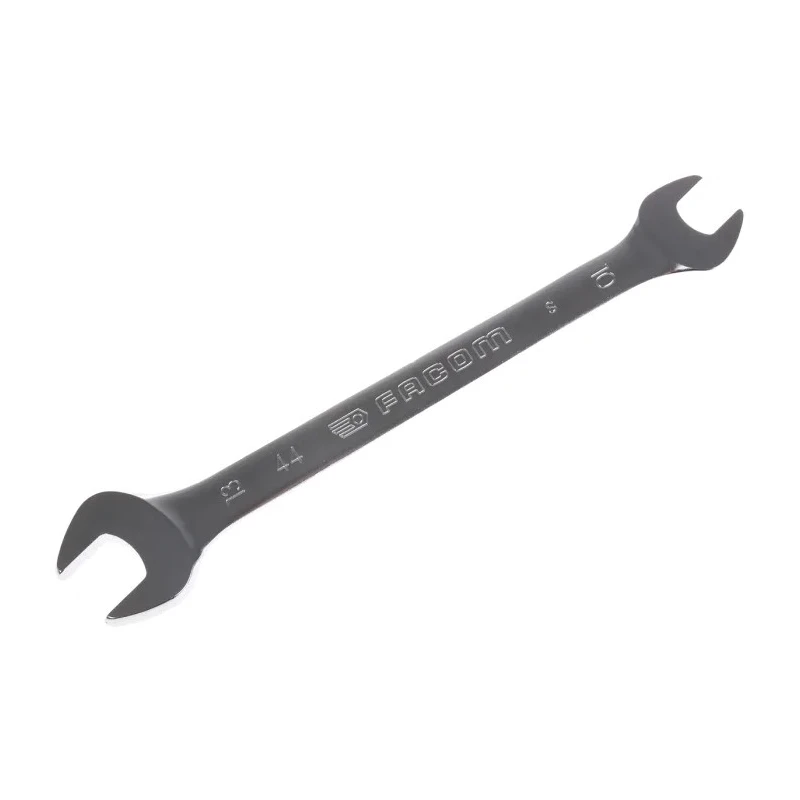 Facom Double Ended Open Spanner Metric Offset Combination Wrench Set 10 to 13 mm² Satin Chrome Finish 162mm Overall 44.10X13