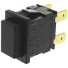 Arcolectric (Bulgin) Ltd 8300 Series Latching Panel Push Button Switch, DPDT, 12.9 mm Cutout, Black LED, 250V H8350ABAAAT
