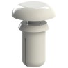 Essentra Nylon Snap Rivet 2.6 mm Diameter, 4.5 mm Length, Nylon Body, Plain Finish 256-0021