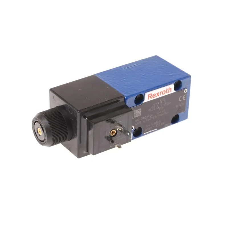 Bosch Rexroth Directional Control Valve, Directional Spool, 2 Positions, 4 Ports, 12V Solenoid R900551704