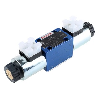Bosch Rexroth Solenoid Operated Directional Control Valve, Double Solenoid, 3 Positions, 4 Ports, DIN Mount R900567512