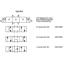 Bosch Rexroth Solenoid Operated Directional Spool Valve Type E, 230V, 60L/min, 350bar R900561278