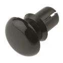 Essentra Nylon Snap Rivet 4 mm Diameter, 7.1 mm Length, Plain Finish, Model 256-0431