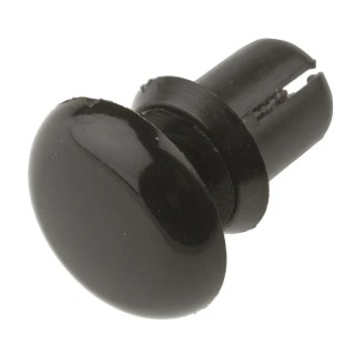 Essentra Nylon Snap Rivet 4 mm Diameter, 7.1 mm Length, Plain Finish, Model 256-0431