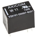 TE Connectivity PCB Signal Relay 24V DC Coil 1.25A SPST W11 Series Gold Plated Contacts V23101D7B201
