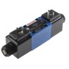 Bosch Rexroth Hydraulic Directional Spool Valve, DIN Mount, Type D, Double Solenoid, 230V, 60L/min Flow, 350bar R900552321
