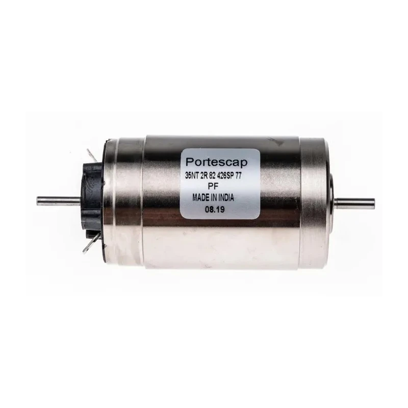 Portescap Low Inertia Type Servo DC Motor 32V 102W 5900rpm 115mNm 3mm Shaft Diameter 35NT2R 82 426SP.77