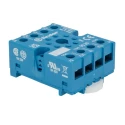 Finder 90 Relay Socket 8 Way 250V AC 10A Screw Terminal DIN Rail Mount 90.26SMA