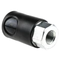 Staubli ? Fluid Connectors Polyamide Safety Quick Connect Coupling 1/4 in Female G 08mm ERS 06.1101