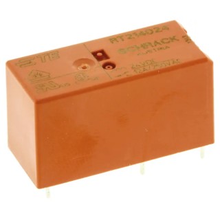 TE Connectivity PCB Power Relay 24V dc Coil 12A Switching Current SPDT 5-1393239-5