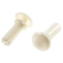 Essentra Nylon Snap Rivet 4 mm Diameter, 11 mm Length, Nylon Body, RoHS Compliant 256-0093