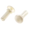 Essentra Nylon Snap Rivet 4 mm Diameter, 11 mm Length, Nylon Body, RoHS Compliant 256-0093