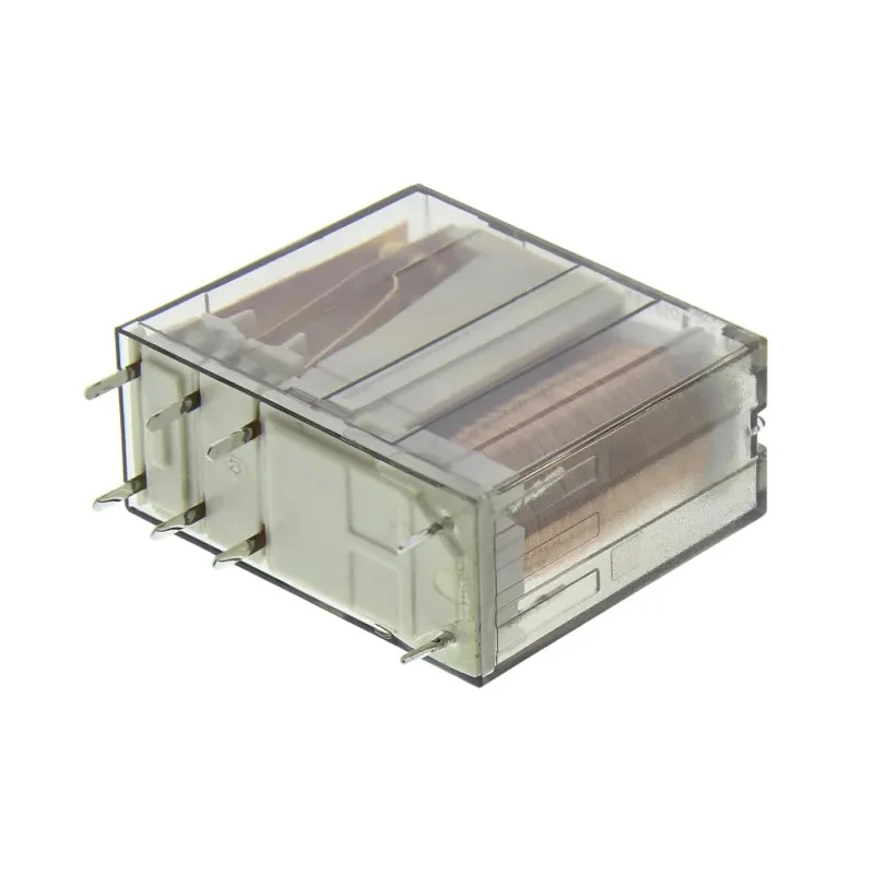 TE Connectivity PCB Power Relay, 12V DC Coil, 8A Switching Current, DPDT RP421012