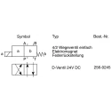 Bosch Rexroth Hydraulic Directional Control Valve 3 Positions 4 Ports 230V R900561274