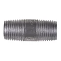 RS PRO Black Malleable Iron Fitting Nipple Male 1/2 in BSPT to Male 1/2 in BSPT 257-8331