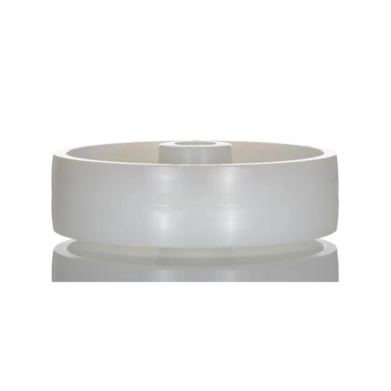 LAG White Polyamide Medium Heavy Duty Trolley Wheel 80mm Diameter 30mm Width 150kg Load Capacity Model 4021