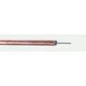 Times Microwave RG405 Coaxial Cable 50 Ω, Black, Aluminium Jacket, Silver Coated Copper Clad Steel Conductor EZ086AL.TP.1M