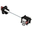 Schneider Electric 3-Pole Panel Mount Isolator Switch, 25A, IP20 & IP65 Rated, Red Handle VCCF0