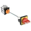 Schneider Electric 3-Pole Panel Mount Isolator Switch, Red Handle, 40A, 690V AC, IP65/IP20 VCCF2