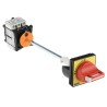 Schneider Electric 3-Pole Panel Mount Isolator Switch, Red Handle, 40A, 690V AC, IP65/IP20 VCCF2