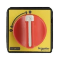 Schneider Electric 3-Pole Panel Mount Isolator Switch, Red Handle, 40A, 690V AC, IP65/IP20 VCCF2