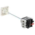 Schneider Electric 3-Pole Panel Mount Isolator Switch, IP65, 80A VCCF4