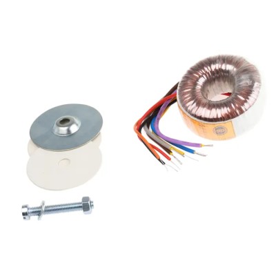 Nuvotem Talema Toroidal Transformer 115 V AC, 230 V AC Primary, 2 x 15 V AC Secondary, 15 VA 91225-P2S2