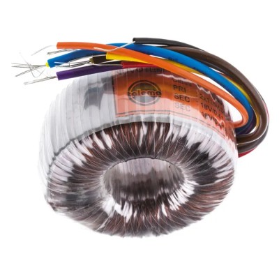 Nuvotem Talema Toroidal Transformer 115 V AC, 230 V AC Primary, 2 x 18 V AC Secondary, 15 VA, Dual Secondary Dual 91226-P2S2