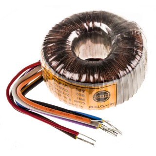 Nuvotem Talema Toroidal Transformer 115 V AC, 230 V AC Primary, 2 x 12 V AC Secondary, 15 VA 91224-P2S