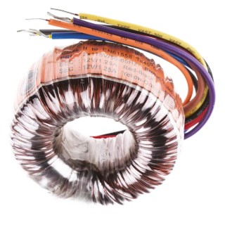 Nuvotem Talema 230 V ac 2 x 12 V ac 30 VA Toroidal Transformer 2 Output 91942-P2S2