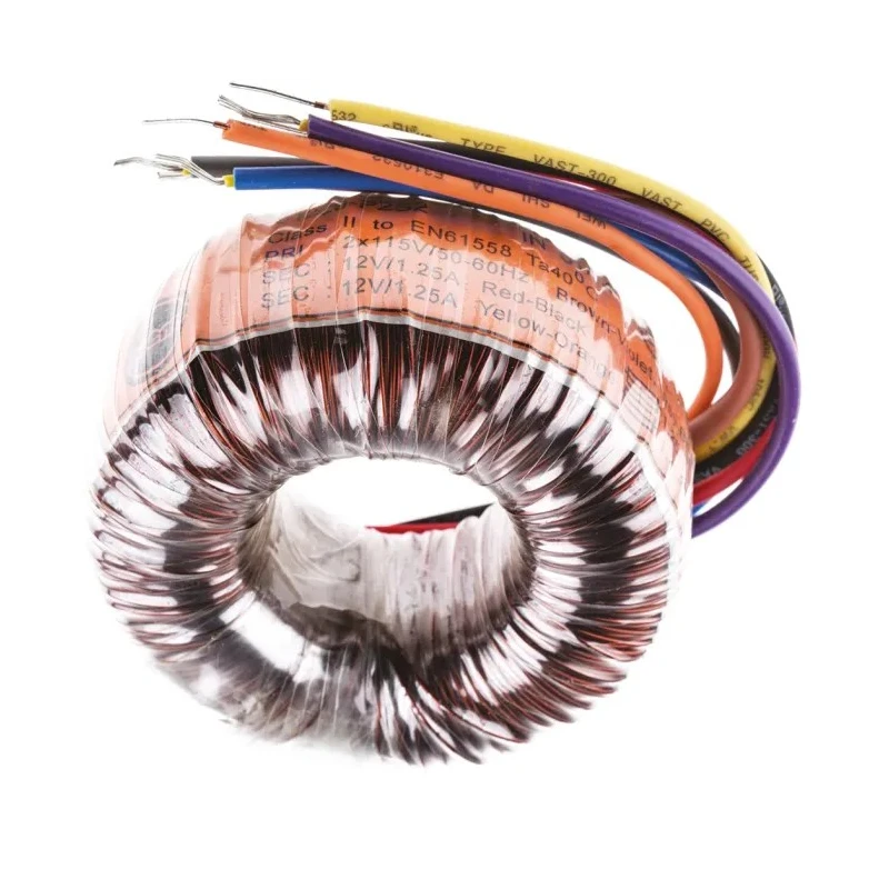 Nuvotem Talema 230 V ac 2 x 12 V ac 30 VA Toroidal Transformer 2 Output 91942-P2S2