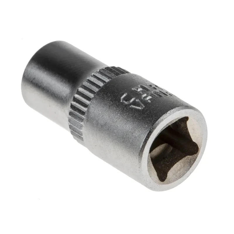 RS PRO 5-Piece 1/4 in Standard Socket Set, Chrome Vanadium Steel, Square Drive 262-0230