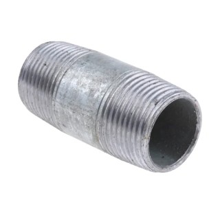RS PRO Galvanised Malleable Iron Fitting Nipple Male 3/4 inch to Male 3/4 inch 257-8000
