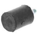 FIBET Cylindrical M4 x 10 mm Anti-Vibration Mount Male Buffer Foot with 18 daN Compression 16 mm OD 30 mm H 1620VE10-60