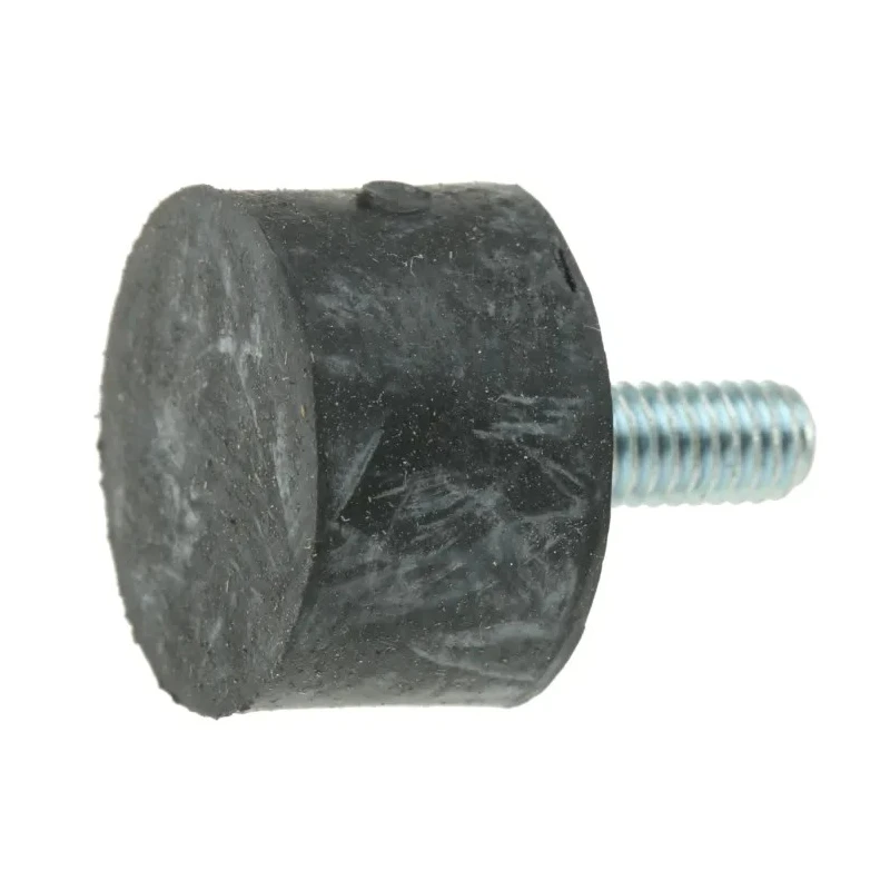 FIBET Cylindrical M4 x 10 mm Anti-Vibration Mount, Male Buffer Foot with 16.4 daN Compression, 16 mm OD, 22 mm H 1610VE10-45