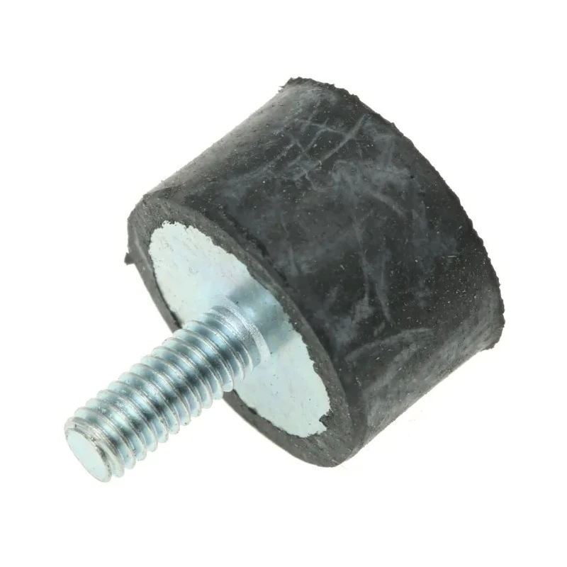 FIBET Cylindrical M4 x 10 mm Anti-Vibration Mount, Male Buffer Foot with 16.4 daN Compression, 16 mm OD, 22 mm H 1610VE10-45