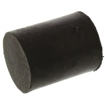 FIBET Cylindrical M5 Anti-Vibration Mount Female Buffer Foot 17.2 daN Compression 16 mm OD 20 mm Height 1620DE05-45