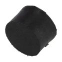 FIBET Cylindrical M4 Anti-Vibration Mount Female Buffer Foot Natural Rubber 16.2 kg Compression 16 mm OD 10 mm H 1610DE04-45