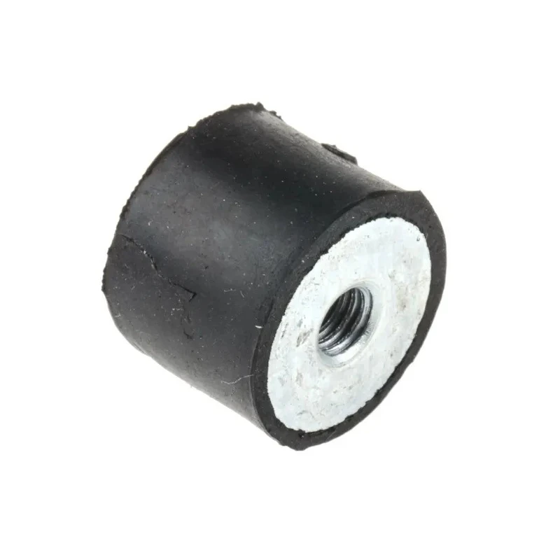 FIBET Cylindrical M6 Anti-Vibration Mount Female Buffer Foot 20 mm OD 15 mm Height 2015DE06-60