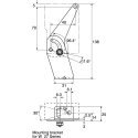 SICK Sensor Accessory Mounting Bracket for W27-3, Reflex Array, W23-2 BEF-WN-W27