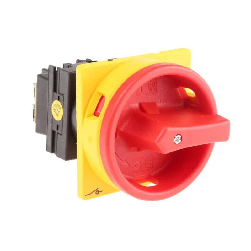 Eaton 1-Pole Panel Mount Isolator Switch IP65 100A, Red Handle, Screw Terminal, 0.6W T0-1 