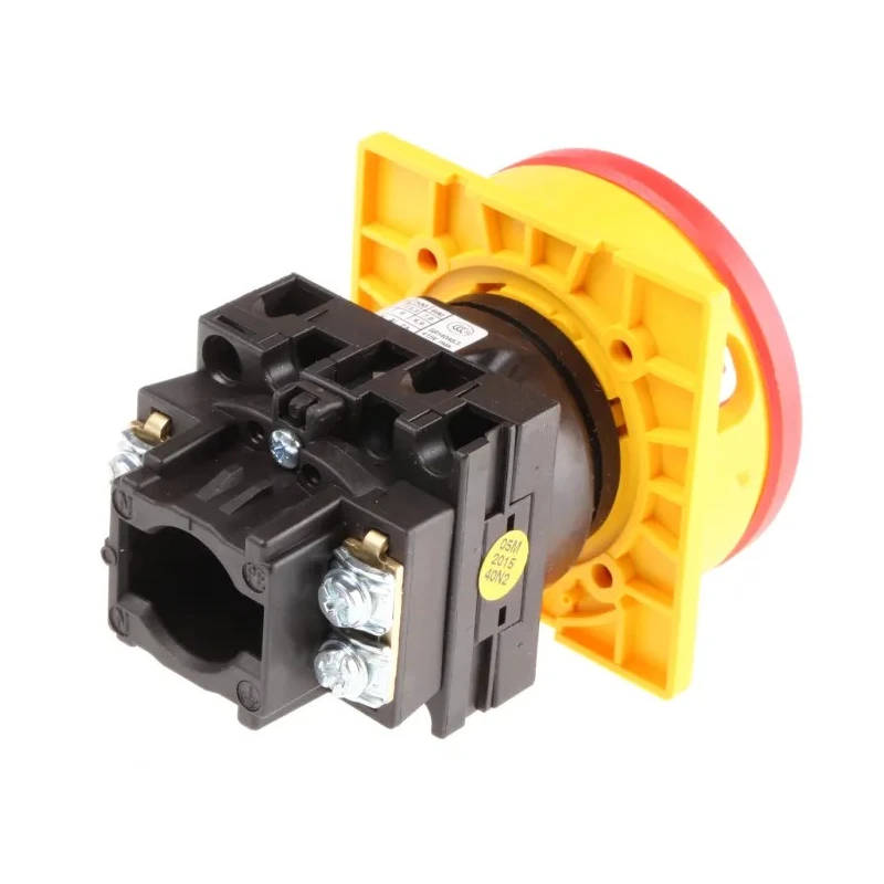Eaton 1-Pole Panel Mount Isolator Switch IP65 100A, Red Handle, Screw Terminal, 0.6W T0-1 