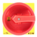Eaton 1-Pole Panel Mount Isolator Switch IP65 100A, Red Handle, Screw Terminal, 0.6W T0-1 