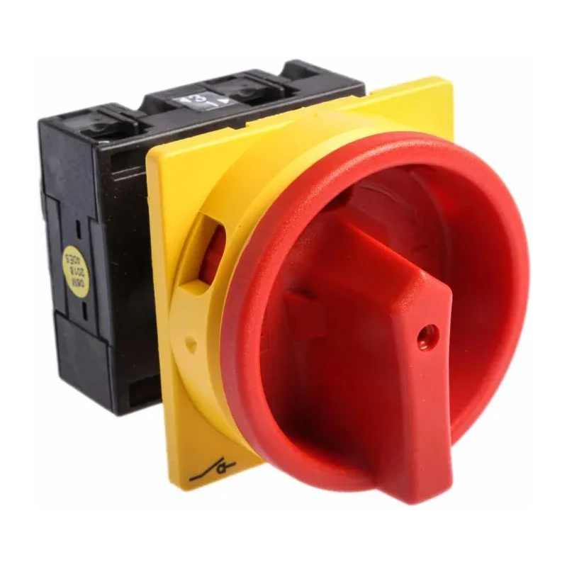 Eaton 2-Pole Panel Mount Isolator Switch IP65 Rated 260A, 13 kW, Red Handle T3-1 Series IP65
