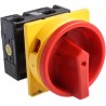 Eaton 2-Pole Panel Mount Isolator Switch IP65 Rated 260A, 13 kW, Red Handle T3-1 Series IP65