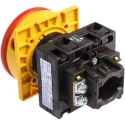 Eaton 2-Pole Panel Mount Isolator Switch IP65 Rated 260A, 13 kW, Red Handle T3-1 Series IP65