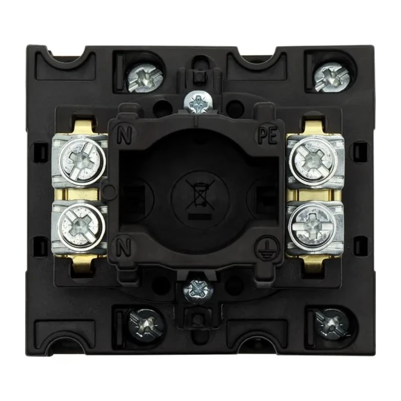 Eaton 2-Pole Panel Mount Isolator Switch IP65 Rated 260A, 13 kW, Red Handle T3-1 Series IP65