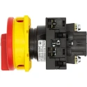 Eaton 2-Pole Panel Mount Isolator Switch IP65 Rated 260A, 13 kW, Red Handle T3-1 Series IP65